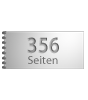 Broschüre mit Metall-Spiralbindung, Endformat DIN lang quer (210 x 105 mm), 356-seitig
