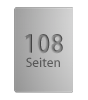 Broschüre mit PUR-Klebebindung, Endformat DIN A5, 108-seitig