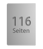 Broschüre mit PUR-Klebebindung, Endformat DIN A5, 116-seitig