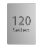 Broschüre mit PUR-Klebebindung, Endformat DIN A5, 120-seitig