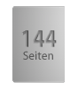 Broschüre mit PUR-Klebebindung, Endformat DIN A5, 144-seitig