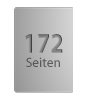 Broschüre mit PUR-Klebebindung, Endformat DIN A5, 172-seitig